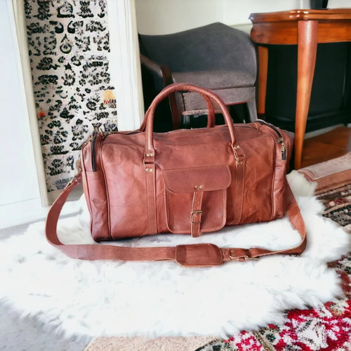 Tasche leder gepäck - tasche, seesack