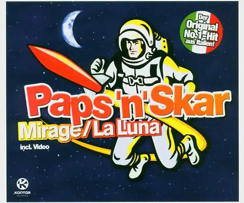 Paps skar mirage - -, luna