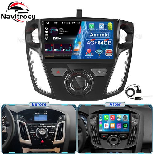 64g autoradio für ford - 4+64g,