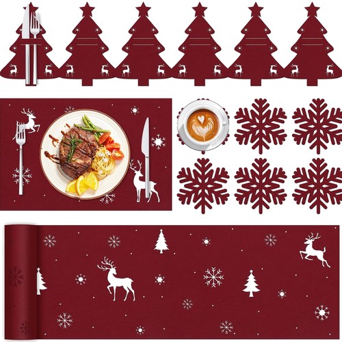 Filz tischset weihnachten - filz,