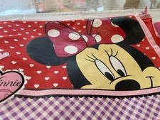 Umhängetasche Schultertasche Minnie Mouse rosa bedruckt Reißverschluss 41x24x9cm