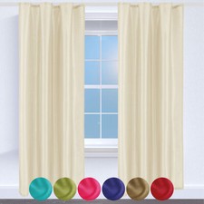 2er Pack Gardine Blickdicht