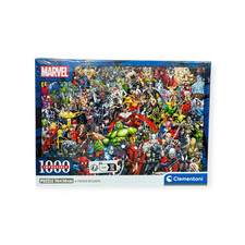 Clementoni Marvel Universe Impossible Puzzle 1000 Teile mit Poster & Aufsteller