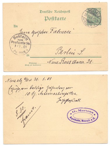 131954 ganzsache 50 - p,