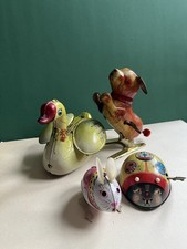 Vintage 4 Blechspielzeuge