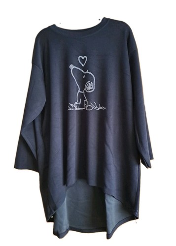 Snoopy glitzer langarmshirt - snoopy,