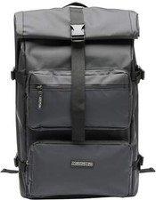 Magma Rolltop-Backpack III black/black praktischer Rucksack DJ/Foto Equipment