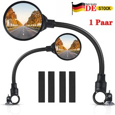 2 Stück Fahrradspiegel E-Bike Rückspiegel Spiegel Fahrrad Rechts Links MTB City