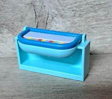Playmobil Zubehör |  Wickelkommode Badewanne Babyzimmer für Puppenhaus