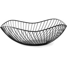 Moderne Obstschale aus Metall