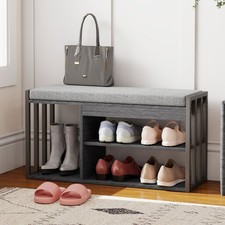 HOMCOM Schuhbank gepolstert