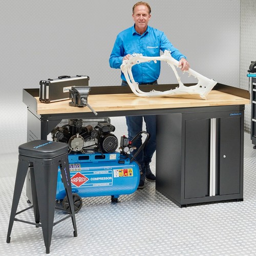 Werkbank 200 mit schrank - werkbank,
