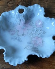 Vintage Gebäckschale Porzellan Aus Limoges France Blumen