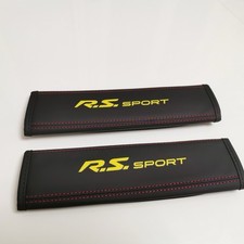 2 schwarze RS Sport Leder