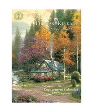 Thomas Kinkade Painter of Light with Scripture 2016 Engagement Calendar, Thomas 