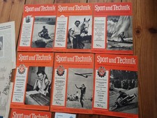 7x GST Zeitung Sport und Technik mit Beilagen 1953