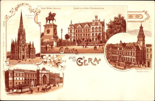 Litho gera thuringia - gera,