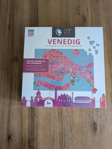Puzzlemap venedig stadtplan - puzzlemap,