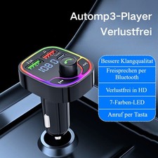 Bluetooth FM Transmitter Auto