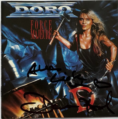 Doro pesch signiert - signiert, cd