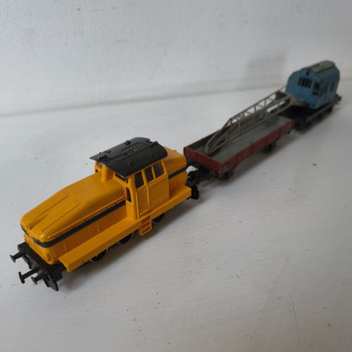 Märklin bauzug set gelbe - h0, bauzug-set:
