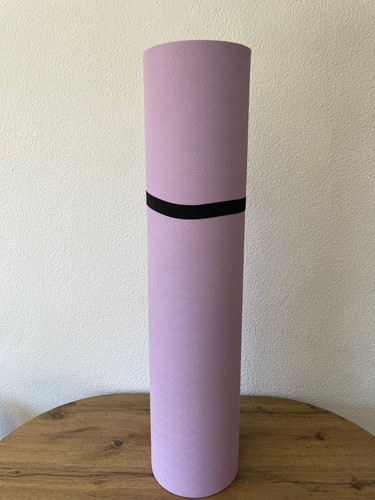 Yogamatte lila rutschfest - yogamatte,