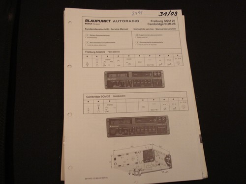 Original service manual - original,