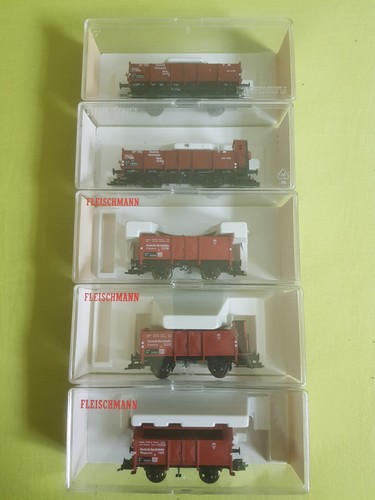 Fleischmann güterwagen - 5, h0
