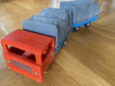 DDR Holz Frontlenker LKW Hängerzug Pritsche 70er Jahre Gut Erhalten! Rar!