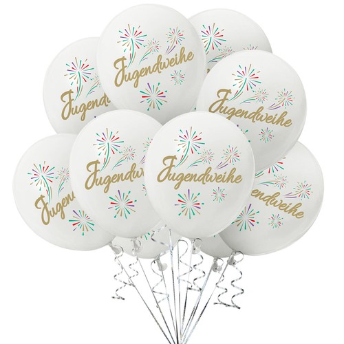 Jugendweihe luftballon set - luftballon, 10