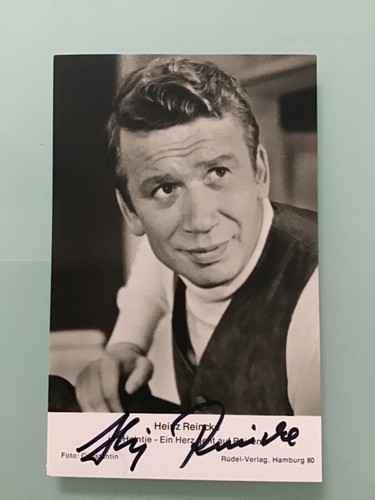 Heinz reincke autogramm - heinz,