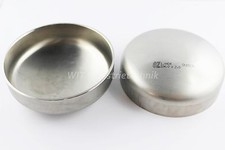 Klöpperboden Edelstahl Endkappe 1.4301 1.4404 oder 1.4571 verschiedene Größen