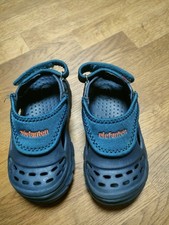 Schuhe Clogs Badeschuhe 23 Blau Elefanten Hausschuhe 