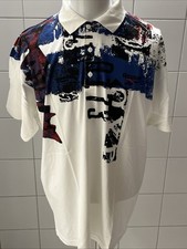 Vintage 90er Reebok Classic Tennis Poloshirt Michael Chang Wimbledon Herren XXL