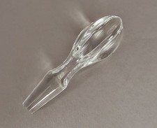 Alter Glasstöpsel Stöpsel Karaffe Flacon * farblos 8,9cm ø Schaft 0,86-1,5cm