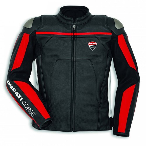 Ducati bikerjacke leder - leder, motogp