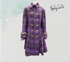 PERUNA RETRO PUNK LILA TARTAN