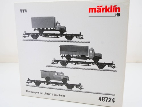 Märklin 46724 flachwagen set - 46724, flachwagen-set