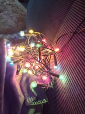 Lichterkette Bunt 35 Lampen Indoor