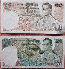 Zwei Banknoten Geldscheine