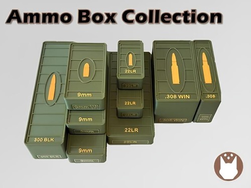 Munitionsbox 9mm 22lr 223 - 9mm, .223