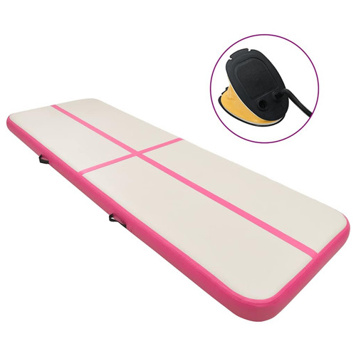 Aufblasbare gymnastikmatte - aufblasbare,