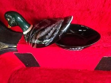 Terrine in Entenform Handgefertigt vvon Michel Caugant aus Frankreich Deckdose