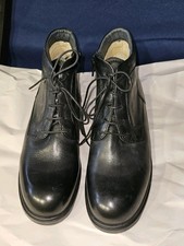 Stiefelette schwarz Leder