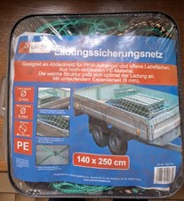 Anhängernetz 1,4x2,5M Abdecknetz Ladungssicherungsnetz Containernetz Hängernetz