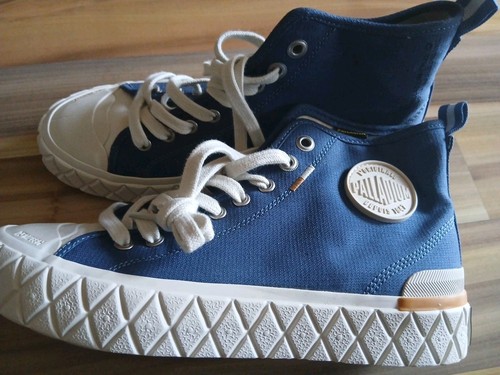 Hightop sneaker palladium blau - palladium,