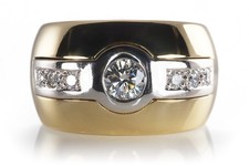 Ring 7 Brillanten ca 0,50 ct