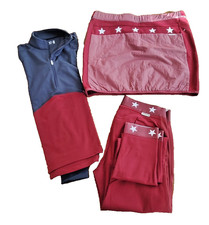 Langlauf Anzug Damenset Pulli + Hose + Rock Primaloft TOP Qualität wie NEU Gr. L