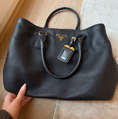 Prada vitello daino - daino, leder