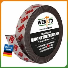 Magnet-Klebeband 3 Meter x 2 cm Starkes 3M Magnetband DIY-Projekte & Heimwerken